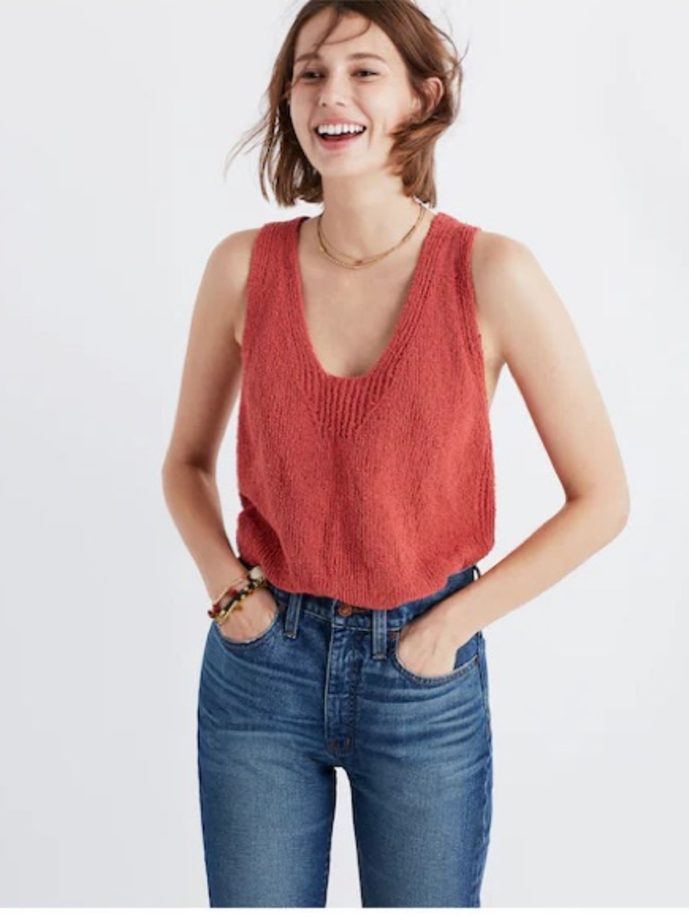 Madewell Springdale Sweater Tank